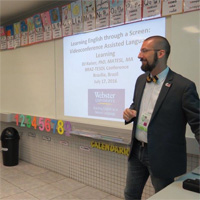 Faculty Research Grant: Kaiser observes EnglishWorks project in Brazil