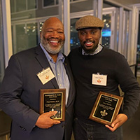 Faculty Larry Morris Director of Mulitcultural Affairs St. Louis Receives St. Louis Champion Award