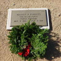 Luke AFB Students Remember Veterans with Wreaths of Honor