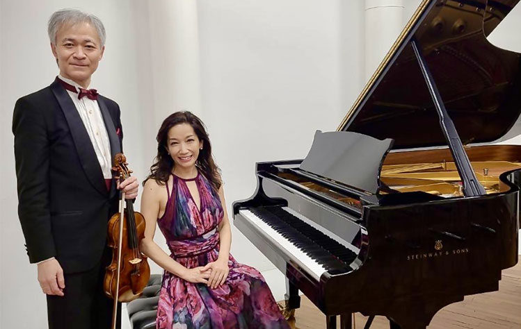 Mieko Hironaka Bergt and Takashi Aoki