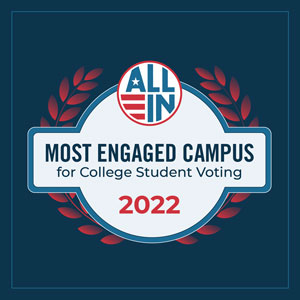 ALL IN Most Engaged Campuses badge