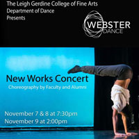 Webster University Dance Faculty, Alumni, Students Collaborate in 'New Works' Nov. 7-9