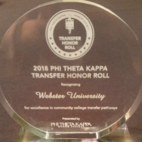 Webster Sponsors Phi Theta Kappa International Convention, Joins PTK in Centennial Celebration