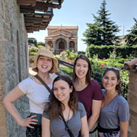 Study Abroad: Psychology majors study, blog about inequality; visit international organization for migration in Athens