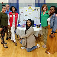 Myrtle Beach Campus Counseling Students Volunteer at Local Health Fair