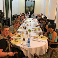 Students Enjoy Faculty Led Spring Break Trips to Greece, Costa Rica, Cuba, and Ecuador