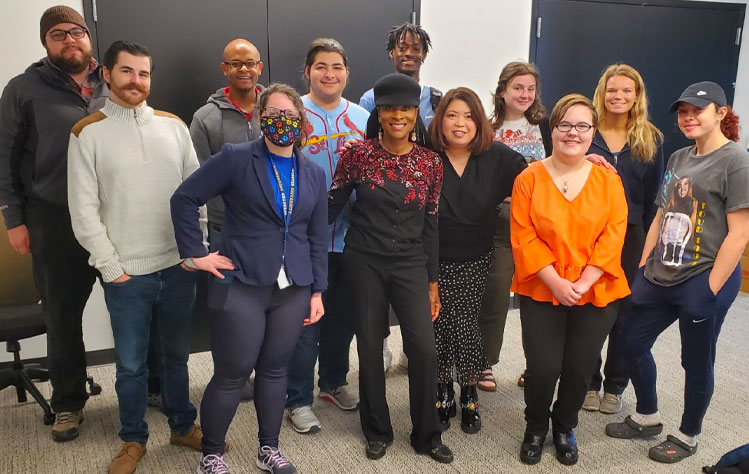 Shirley Washington at School of Comunications