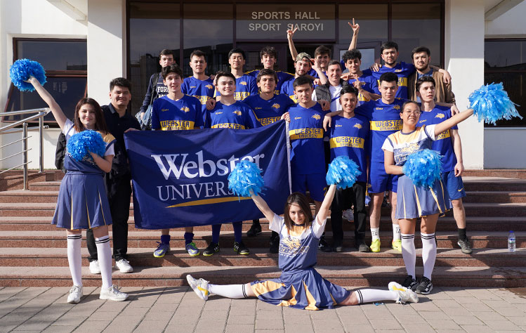 Webster University Tashkent Men's Soccer Team