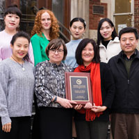 One Month, Two Honors for the Confucius Institute at Webster