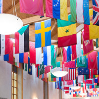 University Center Flags