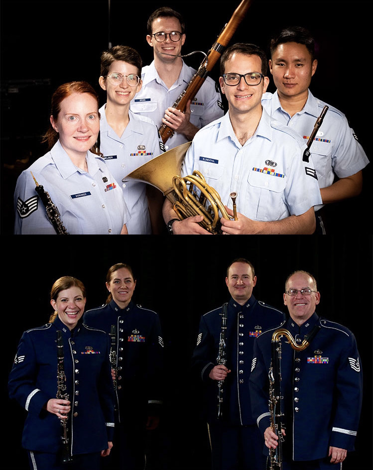 The Liberty Clarinet Quartet and the Midwest Winds Quintet
