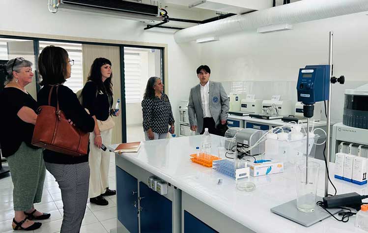 Webster faculty visit the Tashkent Medical Academy