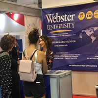 Webster University Athens participates at the Thessaloniki International Fair 2018