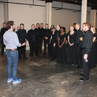 Chamber Singers Shine in Peabody Appearance with Josh Groban
