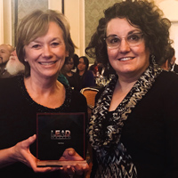 Broeder and Hubenschmidt accepted the awards for Webster