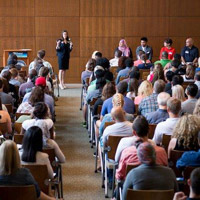Graduate Student Orientation Attracts 150 New to Webster