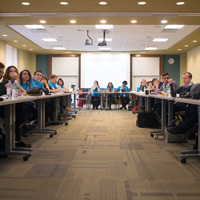 2015 Global Student Leadership Summit Students at the 2015 summit