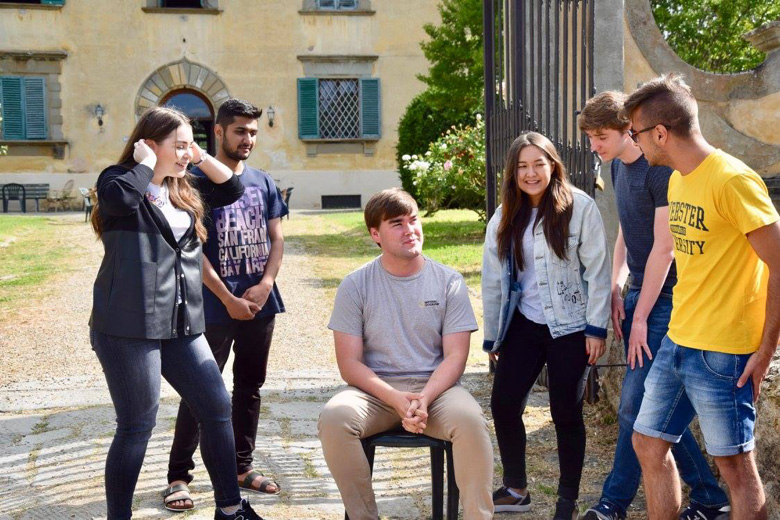 Webster LEADS retreat in Tuscany The retreat also included icebreakers, team-building and skills building activities.