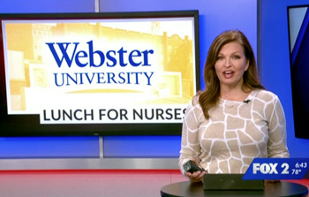 Soccer team lunch for nurses on Fox 2