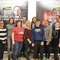 Webster LEADS Team-Builds at Vienna Alum's Room Escape Venture