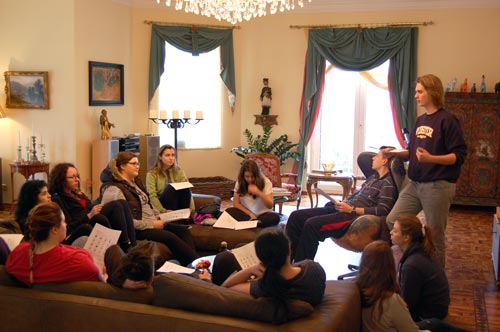 WebsterLEADS Vienna retreat The retreat helped freshmen students prepare to adopt leadership roles on campus.