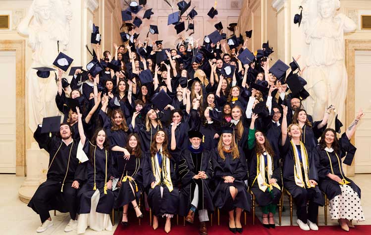 The class of '26 at Webster Vienna Private University The class of '26 at Webster Vienna Private University